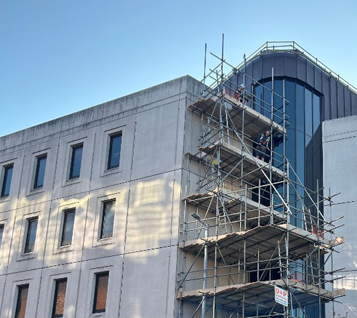 Maintenance Curtain Walling