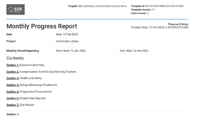 progress-report